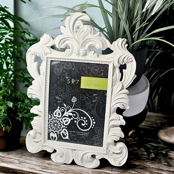 Green Tree Gallery Other - Cream Ornate 5x7 Picture Frame – Green Tree Gallery | Baroque Style